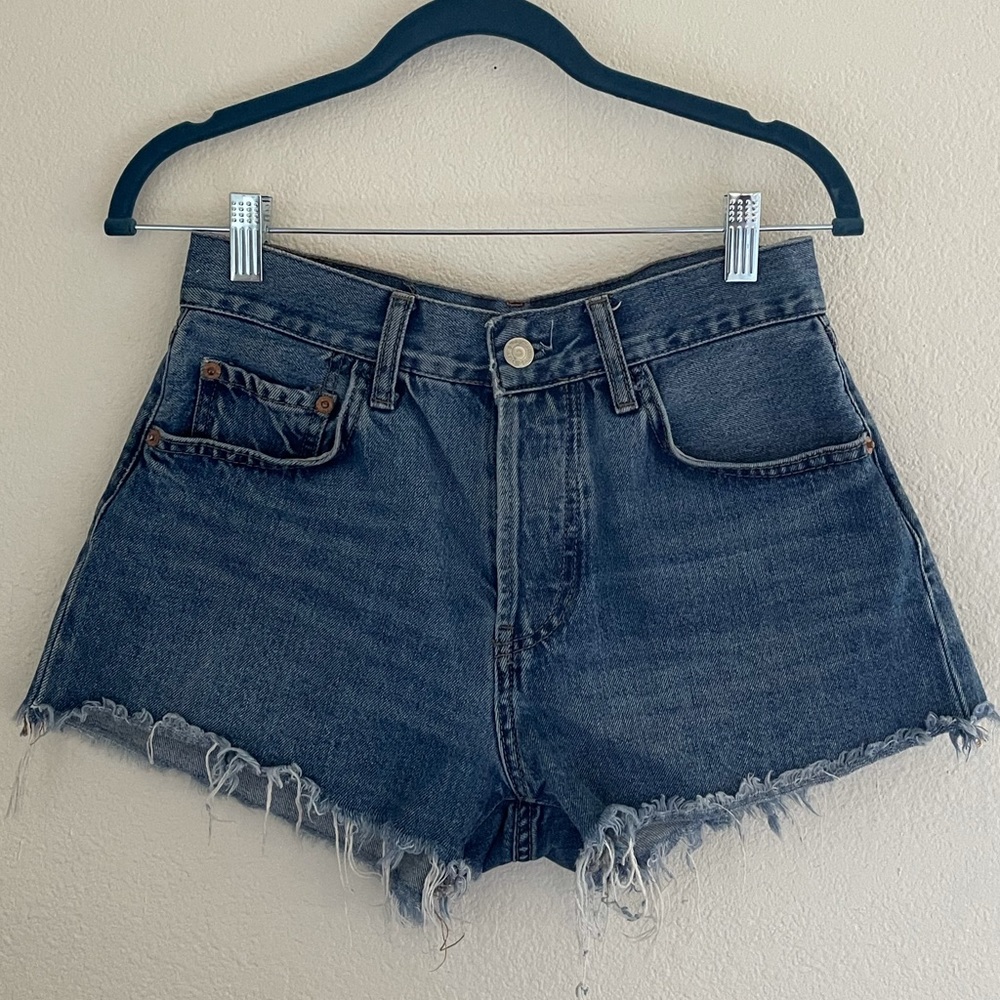 Vintage Levi 501 denim shorts